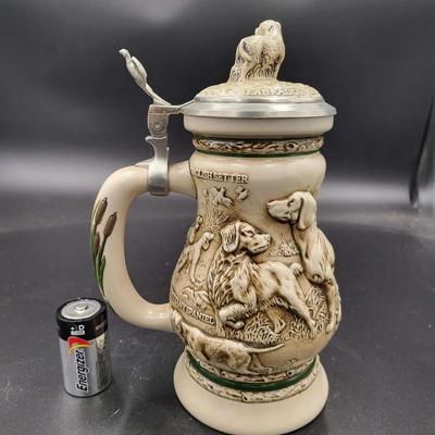 Vintage Great Dogs of the Outdoors Beer Stein
