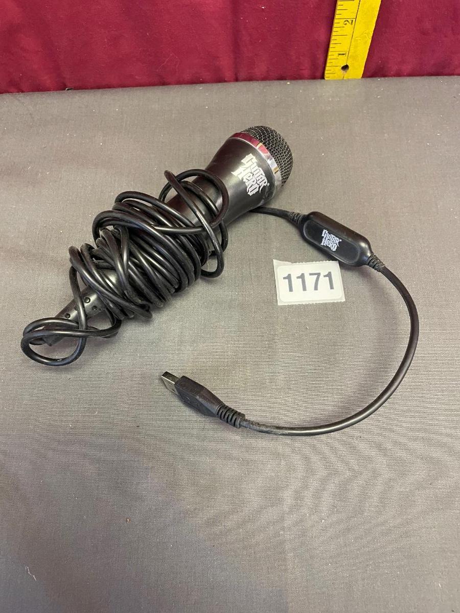 Guitar hero microphone