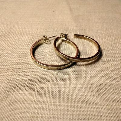 Sterling Silver Hoops