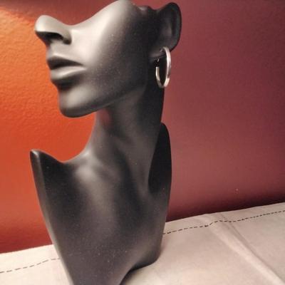Sterling Silver Hoops