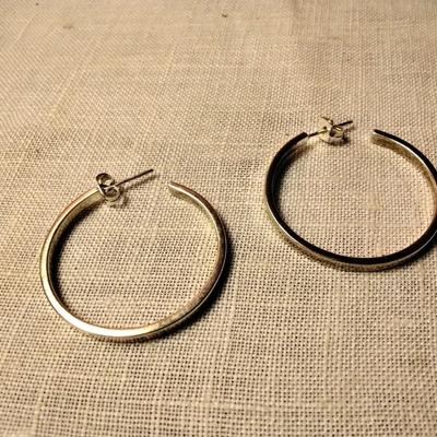 Sterling Silver Hoops