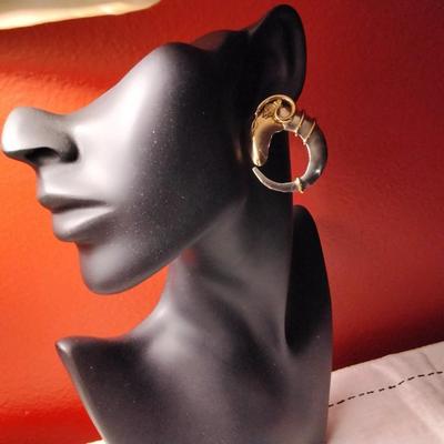 Rams Head Post Earrings
