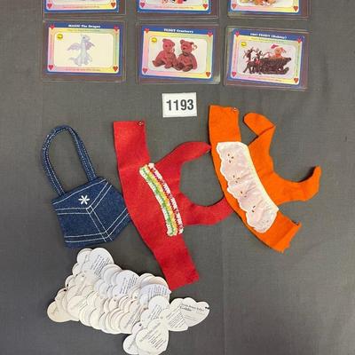 Beanie baby cards