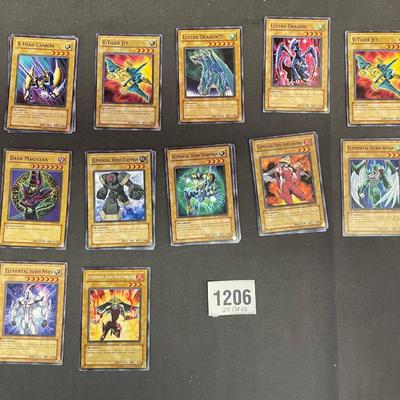Yu-GI-Oh trading cards