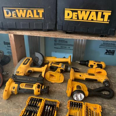DeWalt Power Tool Lot - Needs Battery Packs