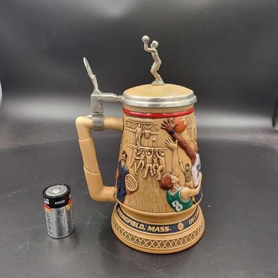Vintage Avon Collectible A Century of Basketball Beer Stein with Lid