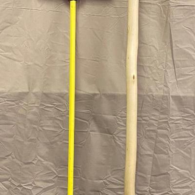 Walking Stick and cleaning brush
