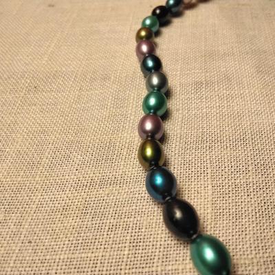 Honora 18" 5mm to 7.5 mm Graduated Pearl Necklace With Sterling Silver Clasp