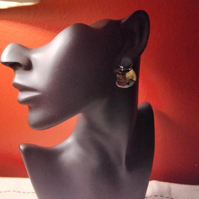 Stunning Enamel Earrings