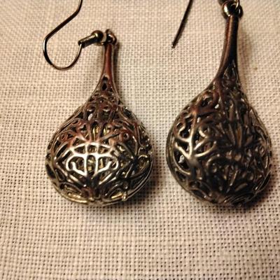 After Thoughts Sterling Silver Dangle Earrings