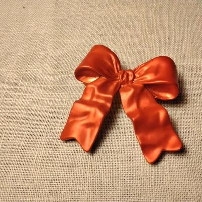 Vintage Christmas Bow Brooch