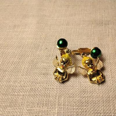 Angel Clip On Earrings
