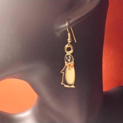 Cute Enamel Penguins