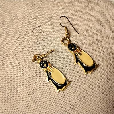 Cute Enamel Penguins