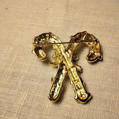 Candy Cane Brooch