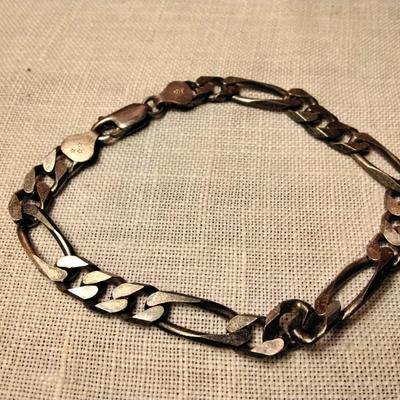 7" Sterling Silver Bracelet