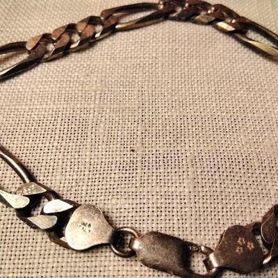 7" Sterling Silver Bracelet