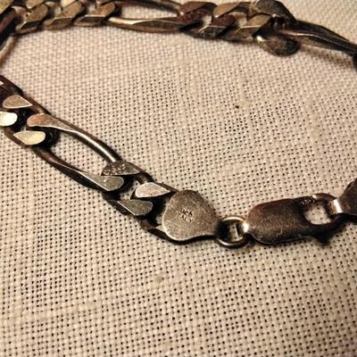 7" Sterling Silver Bracelet