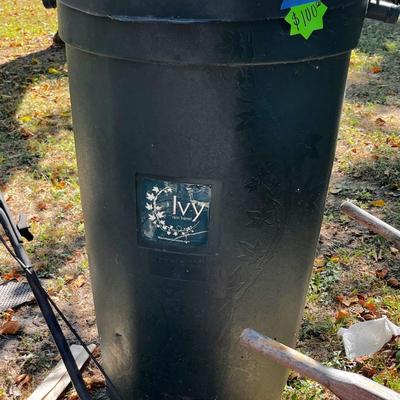 Ivy Rain Barrel