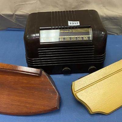 RCA Radio and Shelves