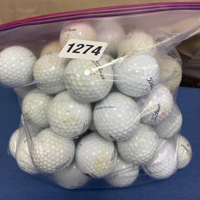 50 Titleist 3-4 Golf Balls
