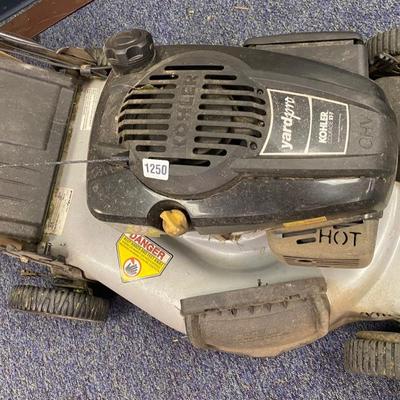 Yard Pro Push Mower-Tested and Runs.