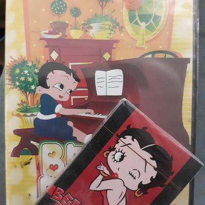 Betty Boop DVD/Deck of Cards Lot