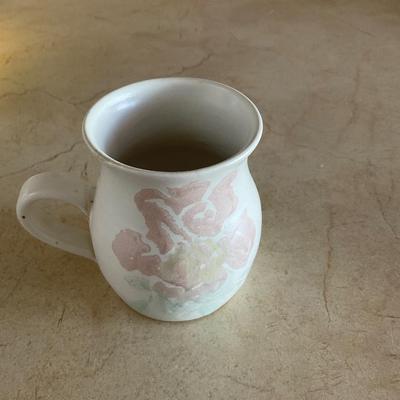 Blue correlle mugs and other decorative mugs