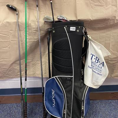 Golf clubs and Bag