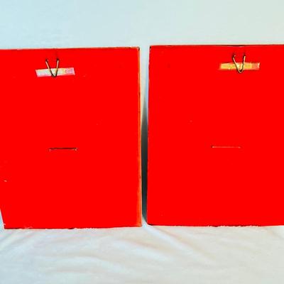 Trio of Hammered Metal Wall Art (FR-JM)