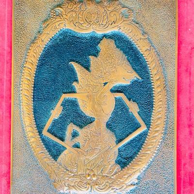 Trio of Hammered Metal Wall Art (FR-JM)