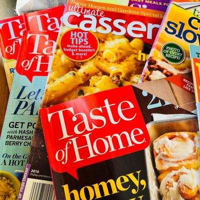 Lot of Cooking Magazines