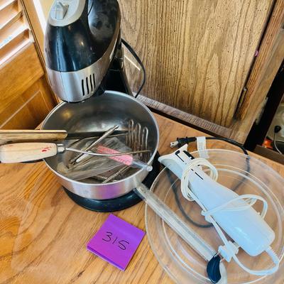 Mixer Electric knife & other