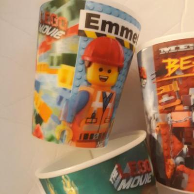 Children's Lot- The LEGO MOVIE Cups