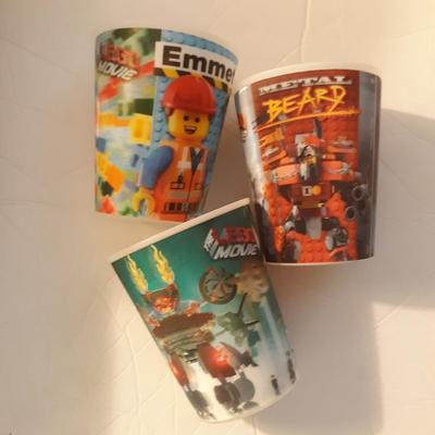 Children's Lot- The LEGO MOVIE Cups