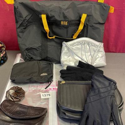 Bags and clear garment bag
