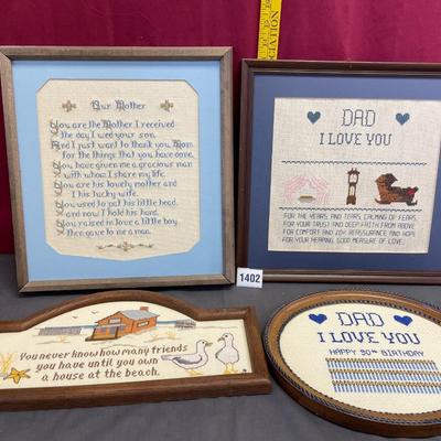 Cross stitch assortment