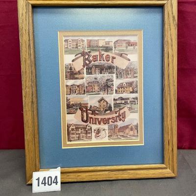 Baker university 5x7