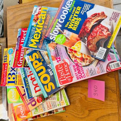 Lot of Cooking Magazines