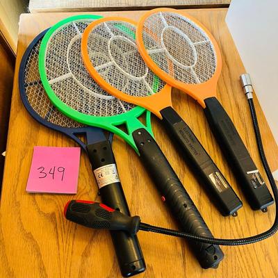 Lot of electric fly swaters