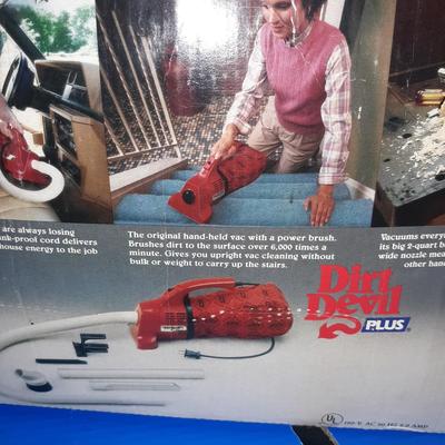 Vintage Dirt Devil Vacuum