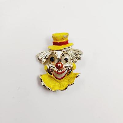 VINTAGE GERRY CLOWN PIN