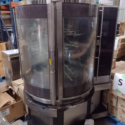 Commercial Kitchen Fri-Jado Multi-Rotisserie Oven Holds Up to 60 Whole Chickens 3 Phase