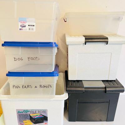 Plastic File Organizers and Containers  (DR-JM)