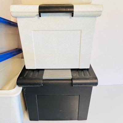 Plastic File Organizers and Containers  (DR-JM)