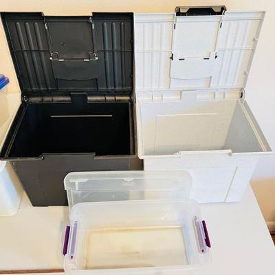 Plastic File Organizers and Containers  (DR-JM)