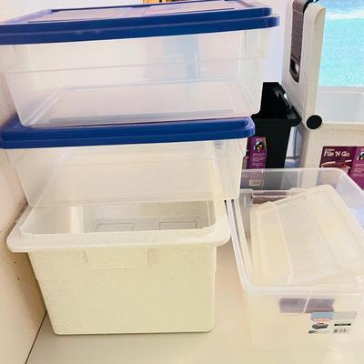 Plastic File Organizers and Containers  (DR-JM)