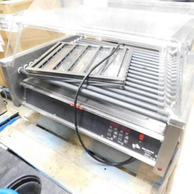 Commercial Star Grill-Max Pro Hot Dog Roller with Bun Warmer Box