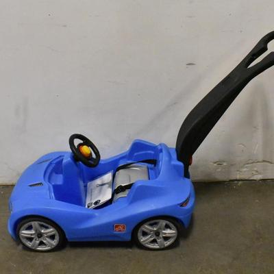 Step2 Whisper Ride Cruiser Ride on, Blue, Missing Dashboard