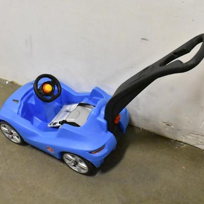 Step2 Whisper Ride Cruiser Ride on, Blue, Missing Dashboard